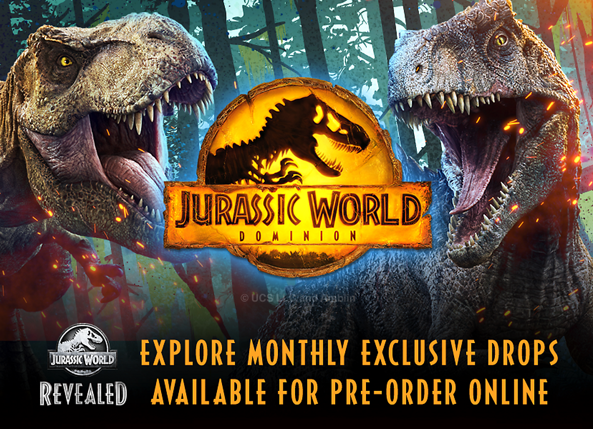 Jurassic World Revealed. Explore monthly exclusive drops only at BIG W